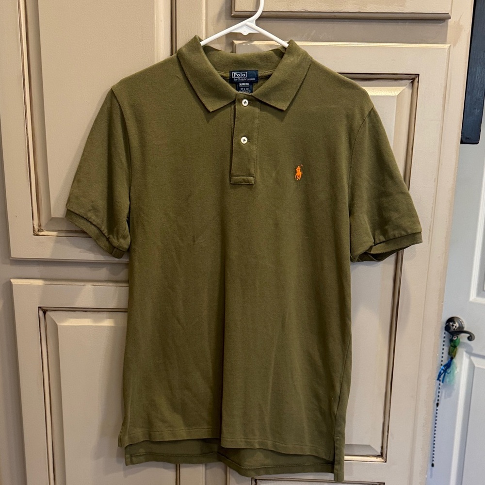Polo by Ralph Lauren Men's Polo Shirt in Olive